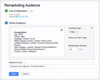 Google Analytics Remarketing